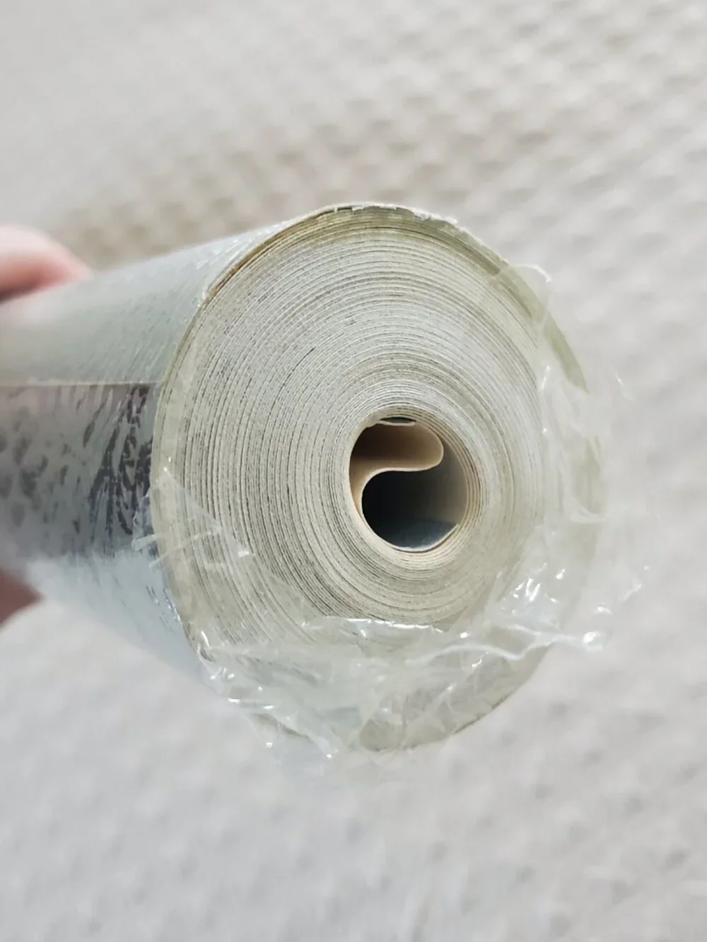 Vtg Sunworthy Full Double Roll Wallpaper 56 Sq Ft Seashell Pattern Still Wrapped